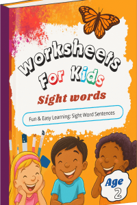 Worksheets for kids sight words