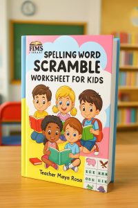 Spelling Word Scramble Worksheet for Kids